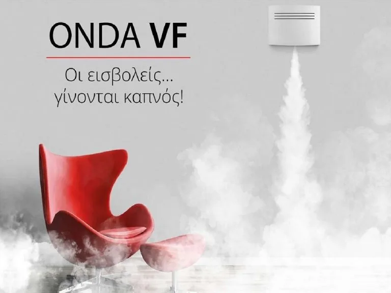 OndaVF by Venitem — σύστημα ομίχλης με ενσωματωμένο LED strobe