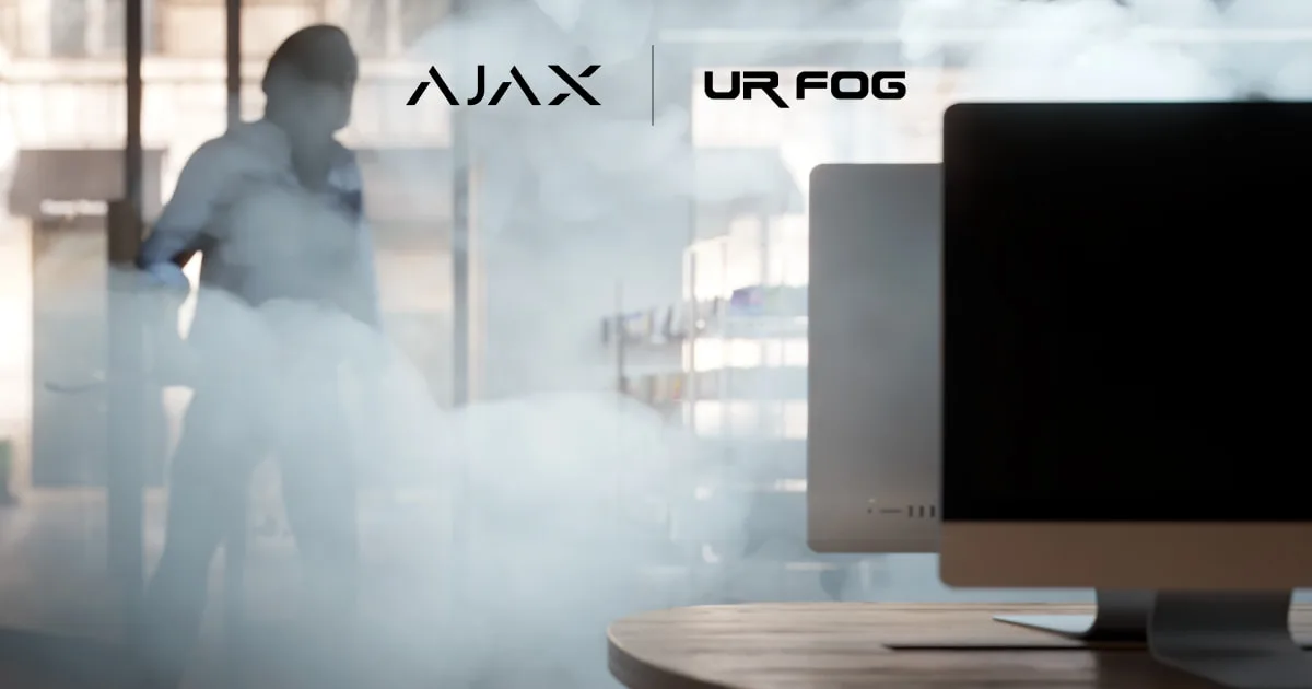 UR-Fog_OG ajax alarm system, fogging system, URfog, ομίχλη καπνού