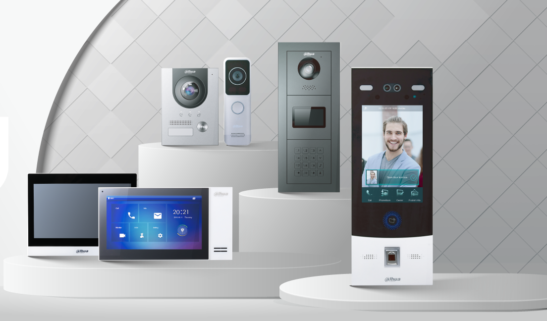 IP θυροτηλεόραση Dahua — έλεγχος εισόδου από smartphone