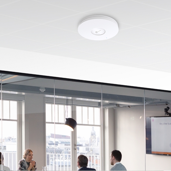 Επαγγελματικό Access Point Wi-Fi σε εγκατάσταση ασύρματου δικτύου
